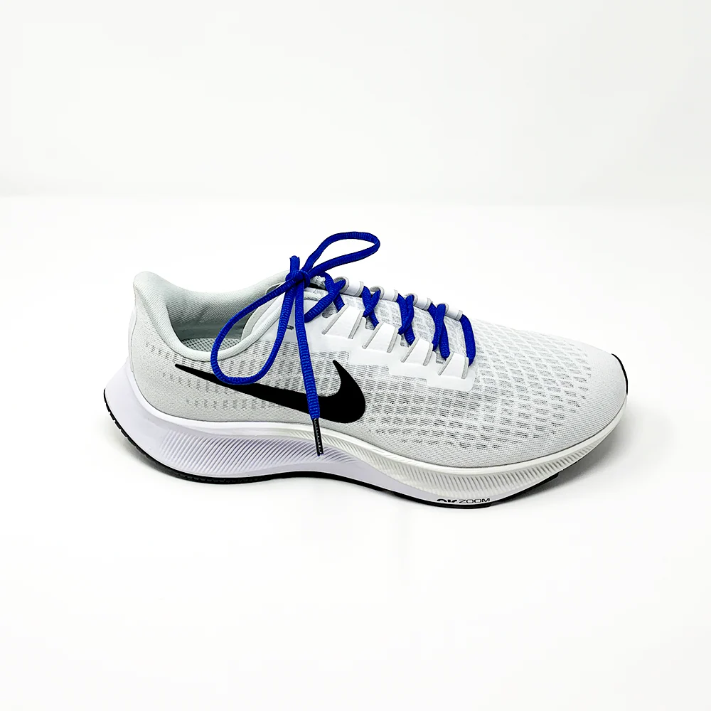 Solid Blue Athletic Sneaker Laces - Image 5